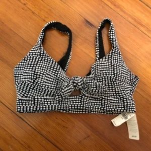 Aerie Textured Bathing Suit Top